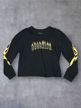 Brooklyn Flame Long Sleeve T-Shirt